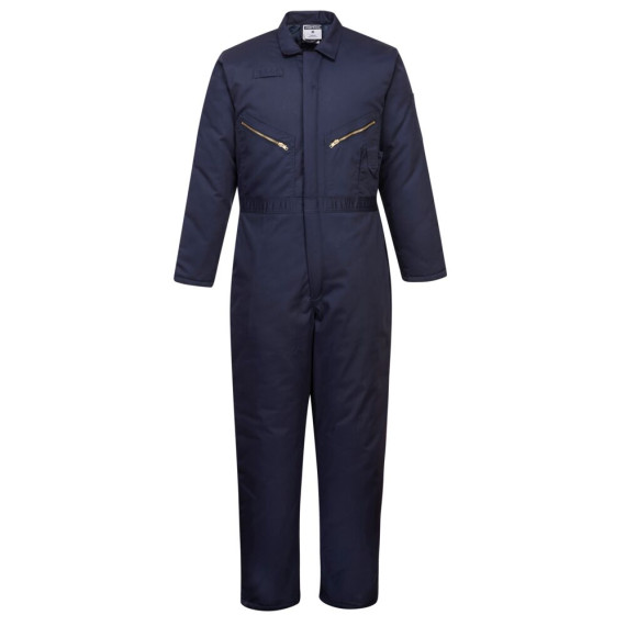 Work overalls Orkney high performance navy blue with lining PORTWEST S816