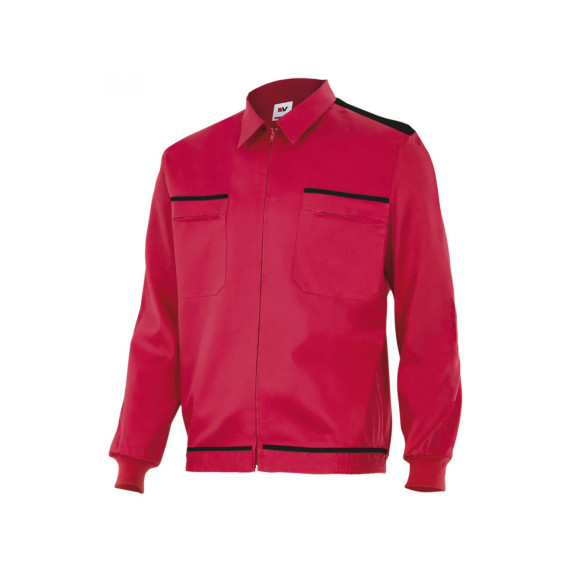 Cazadora roja vertice laboral bicolor Serie BI61601