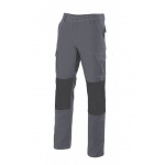 Pantalón gris multibolsillos con refuerzos Serie R103001