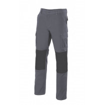 Pantalón gris multibolsillos con refuerzos Serie R103001