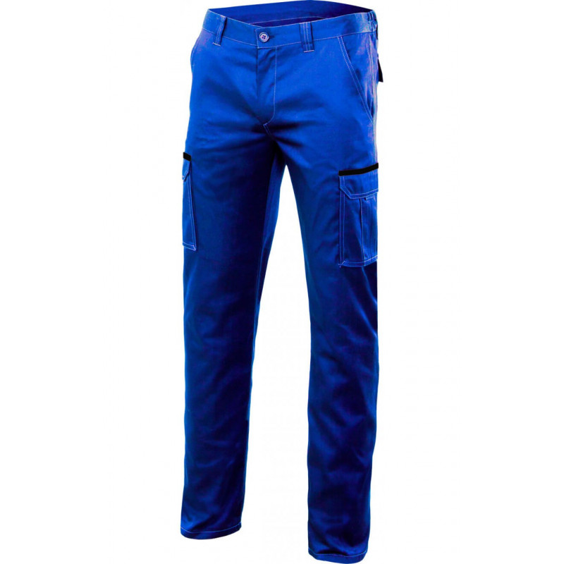 Pantalón azulina stretch multibolsillos Serie P103002S