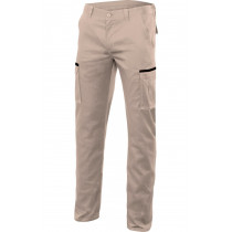 Areia bege stretch multibolsillos series areia