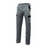 Pantalon industrial gris stretch multibolsillos combinado VELILLA Serie PT103002S