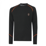 T-shirt manga longa chama retardante fakse crewneck helly hansen