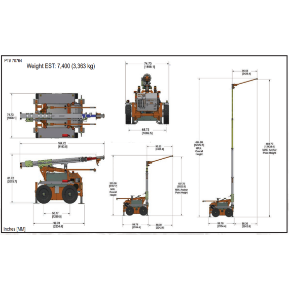 Ankergeräte EXOSPHERE 4x4 Tuff Built Products 70764