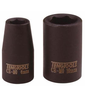 Vaso de Impacto 1/4" Métrico 6mm ANSI B107.2 TENGTOOLS