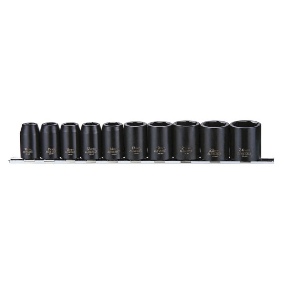 Set di 10 Chiavi a Impatto 1/2" ANSI B107.2 TENGTOOLS