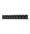 Set di 10 Chiavi a Impatto 1/2" ANSI B107.2 TENGTOOLS