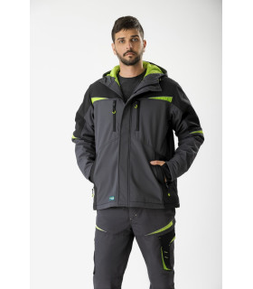 Chaqueta Workshell acolchada con detalles reflectantes WF2758 FUTURE WORKTEAM