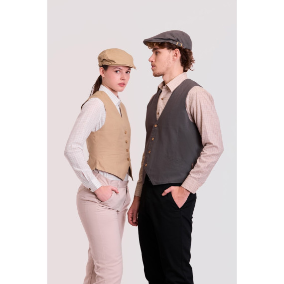 Men's Vest Workteam B9038 Canvas Fabric