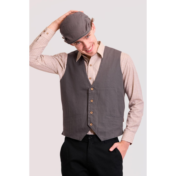 Herrenweste Workteam B9038 Canvas-Gewebe