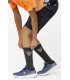 Calzini con elastico anatomico, grigio - nero - bianco WFA023 WORKTEAM