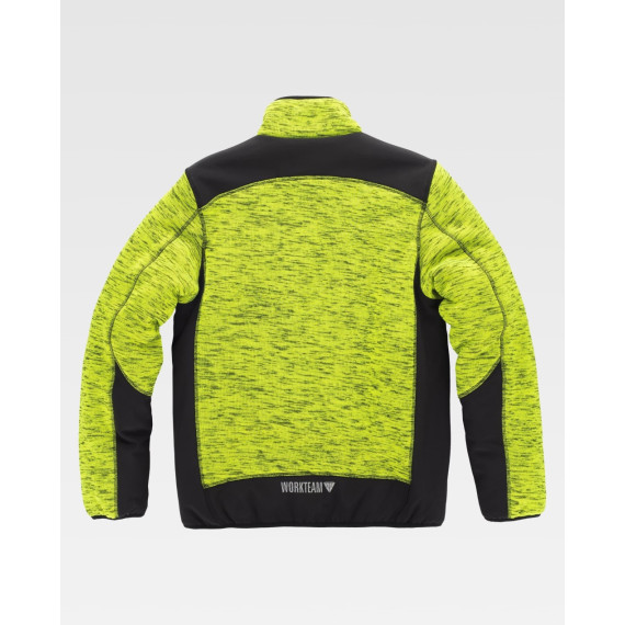 Padded Sport Jacket in Workshell fabric WORKTEAM S9465