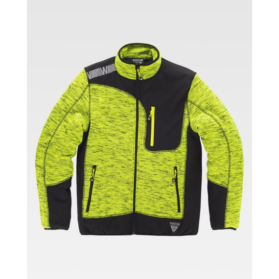 Veste sport matelassée en tissu Workshell WORKTEAM S9465