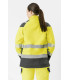 High visibility combined Workshell jacket, EN ISO 20471 cold-resistant S9201 WORKTEAM