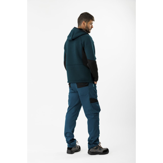 Felpa con cappuccio e maniche raglan - WF2605 WORKTEAM