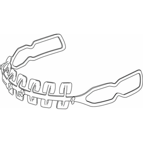 Headband para tela de soldagem de 3m ™ Speedglas ™, parte frontal, 9100, 536100 7000044487 7000044487 7000044487