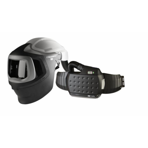 Equipo de respiración motorizado 3M Adflo pantalla soldadura 3M Speedglas 9100 MP-Lite, sin filtro soldadura, 597700 7100112333