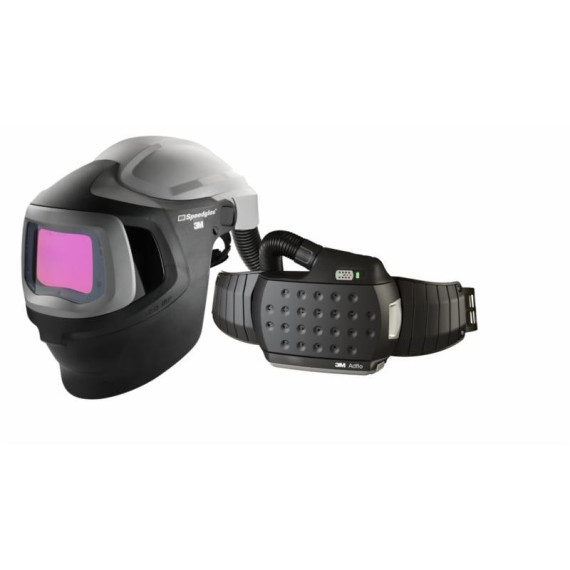 Equipo de respiración motorizado 3M Adflo pantalla soldadura 3M Speedglas 9100 MP-Lite, sin filtro soldadura, 597700 7100112333