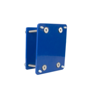 Pletin and counterplethin fixing system for Koala R15 on Post Davit Iudek