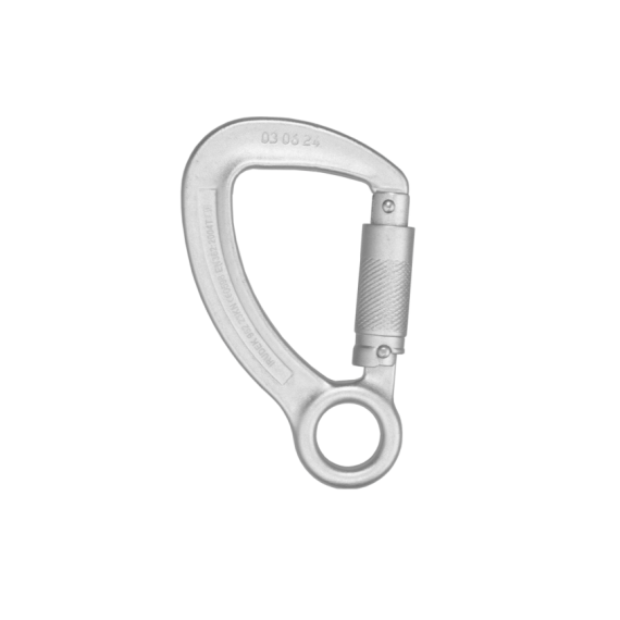 Moschettone in acciaio con Azione tripla automatica Steelsafe 952 Irudek
