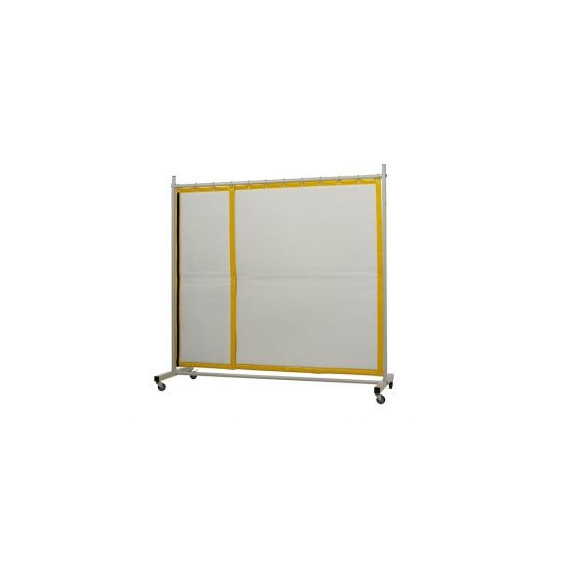 Biombo Soldagem Estável com rodas sem cortinas em 1598 ref. Robusta