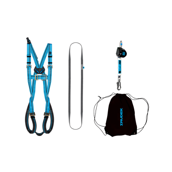 Sistema completo di protezione anticaduta Gargano Iudek Kit