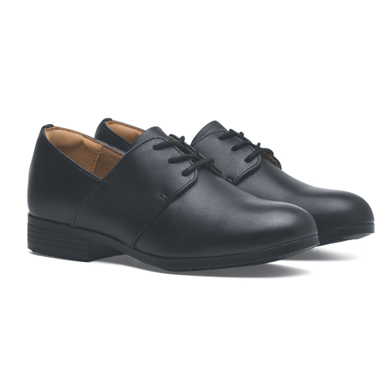 Calzature da donna eleganti nere antiscivolo con tacco basso MADISON lll SHOES FOR CREWS