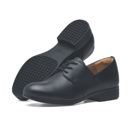Calçado de vestir feminino cor preta antiderrapante salto pequeno MADISON lll SHOES FOR CREWS