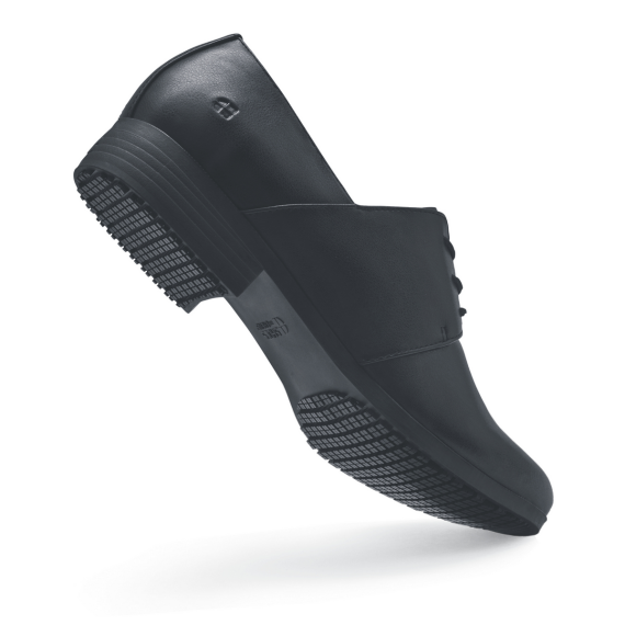 Chaussures habillées pour femmes couleur noire antidérapantes à petit talon MADISON lll SHOES FOR CREWS