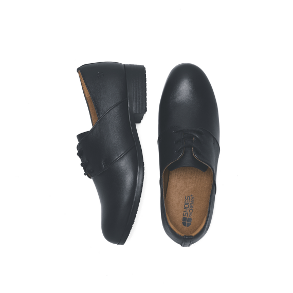 Calçado de vestir feminino cor preta antiderrapante salto pequeno MADISON lll SHOES FOR CREWS