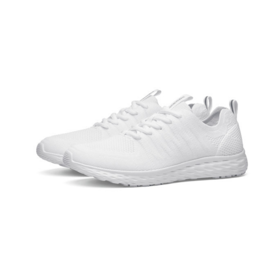 Zapatilhas brancas antiderrapantes e confortáveis para o trabalho EVERLIGHT CE HOMEM BRANCO SHOES FOR CREWS