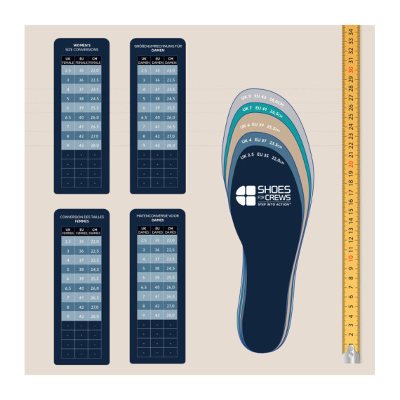 Rutschfeste und bequeme weiße Arbeitsschuhe EVERLIGHT CE FRAU WEISS SHOES FOR CREWS