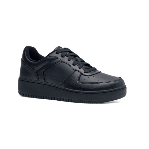 Rutschfeste Schnürschuhe mit Schaumstoffdämpfung Revive HOLCOMBE BLACK SHOES FOR CREWS