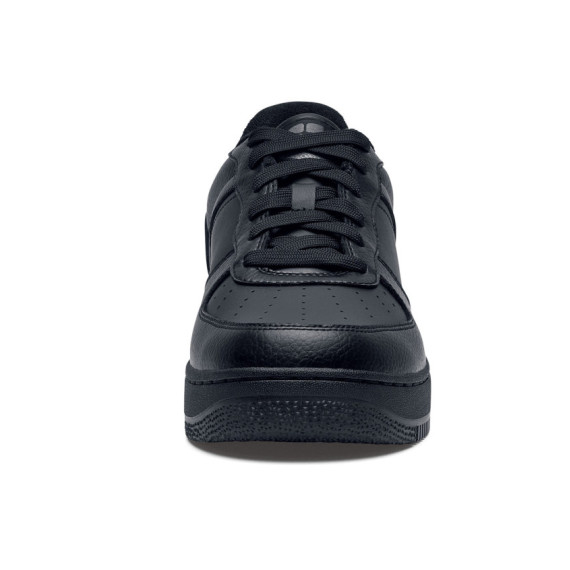 Zapatillas antideslizantes con cordones y amortiguación de espuma Revive HOLCOMBE BLACK SHOES FOR CREWS