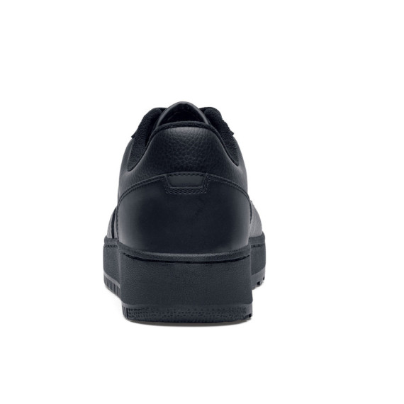 Zapatillas antideslizantes con cordones y amortiguación de espuma Revive HOLCOMBE BLACK SHOES FOR CREWS