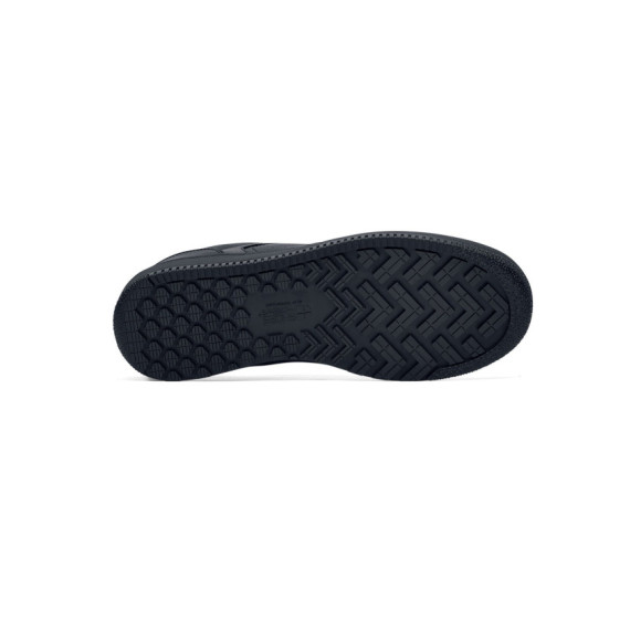 Baskets antidérapantes avec lacets et amortissement en mousse Revive HOLCOMBE BLACK SHOES FOR CREWS