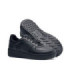 Non-slip lace-up sneakers with foam cushioning Revive HOLCOMBE BLACK SHOES FOR CREWS