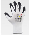 13 gauge gloves, polyester support and microporous nitrile coating WORKTEAM G5010