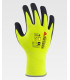 Guantes de 15 galgas, con soporte de poliamida y recubrimiento de nitrilo microporoso WORKTEAM G5021