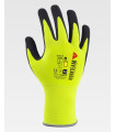 Guantes de 15 galgas, con soporte de poliamida y recubrimiento de nitrilo microporoso WORKTEAM G5021