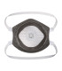 Mascherina Dolomite con valvola FFP3 EN 149 FFP3 NR D, guarnizione interna in schiuma PORTWEST P303 (confezione da 10)