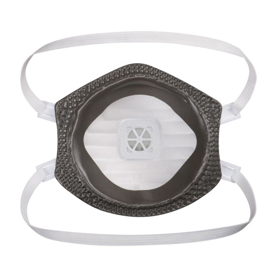 Maske Dolomite mit FFP3-Ventil EN 149 FFP3 NR D, Innenring aus Schaumstoff PORTWEST P303 (Packung mit 10)