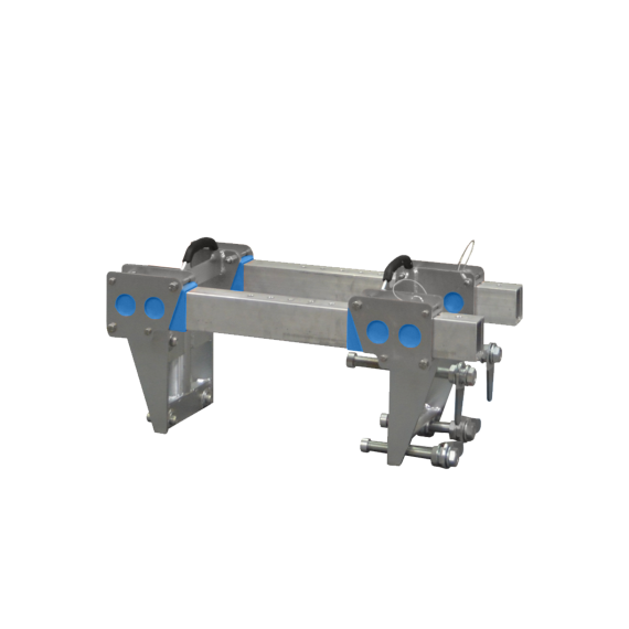 Base ajustable de 63,50 cm BARREL pour support fiable IRUDEK.