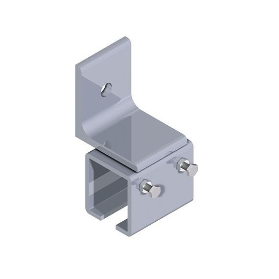 Conector soporte lado pared para rail de 30x35mm Cepro Sistema de Riel