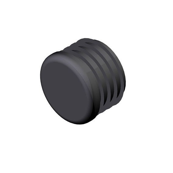 Black cap for tube diameter 33.7 mm CEPRO TUB System