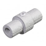 Pieza unión para tubo de 33,7mm de Diámetro Cepro Sistema de Tubos