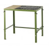 CEPRO welding table with grill and stone