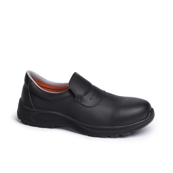 Zapato con puntera de seguridad ajustable con elástico y pala transpirable DIAN 29057-S2