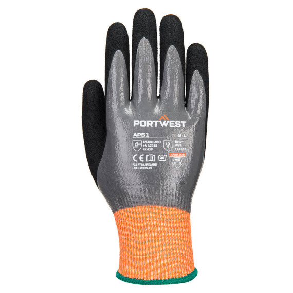 Aqua Cut F15 Nitrile Glove Portwest AP51